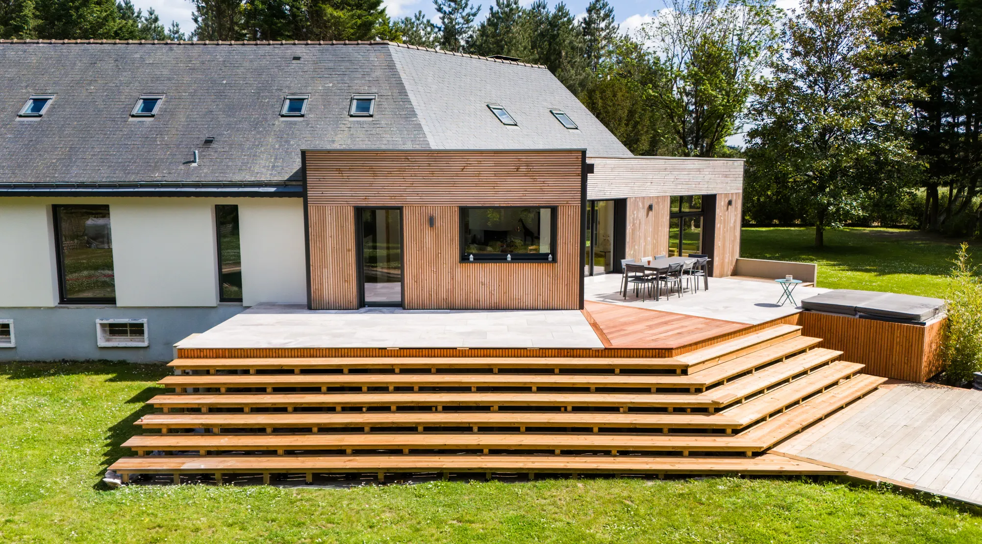 Extension lumineuse à Seiches-sur-Loir — Fenêtres sur Loir